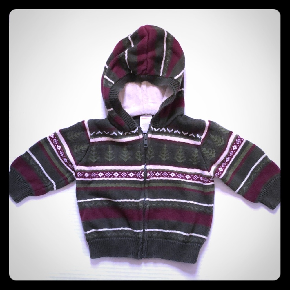 Zip Up Hooded Sweater